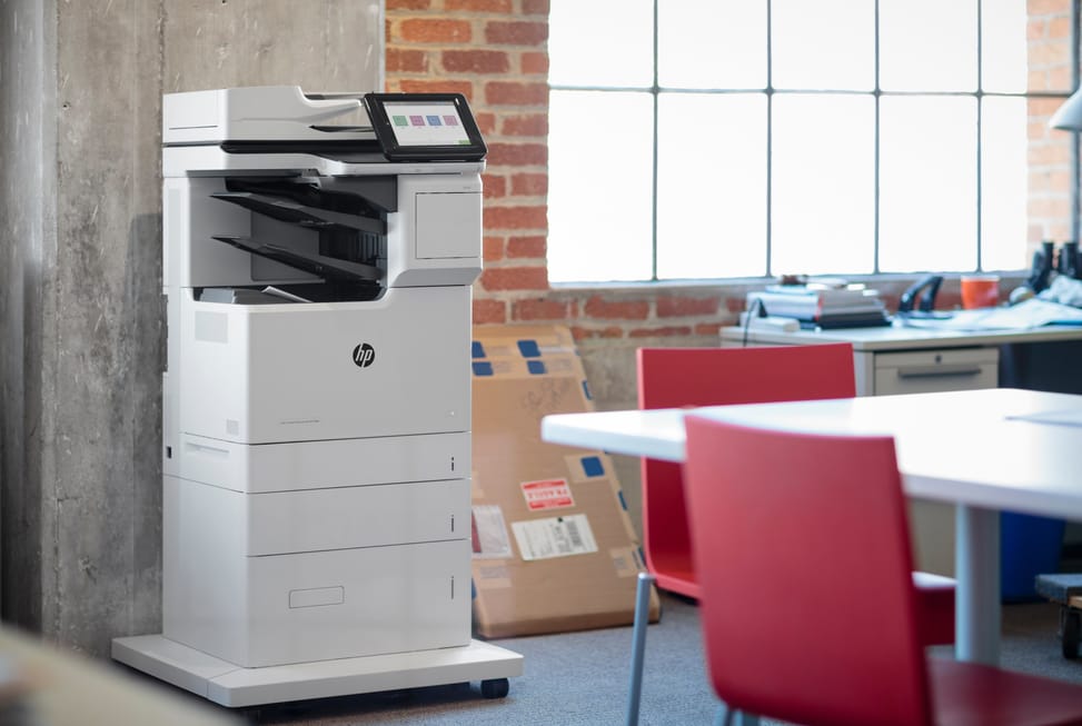 Imprimante Multifonction Laser Couleur HP Color LaserJet Enterprise M681f (J8A11A)