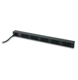APC - rack PDU Basic - 15 prises de courant type C13 - 10A - 230V - cordon 2m (AP9568)