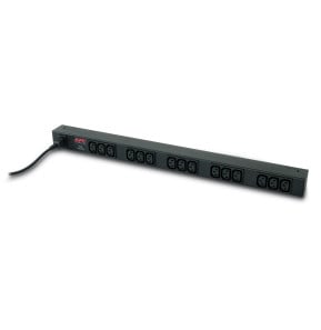 APC - rack PDU Basic - 15 prises de courant type C13 - 10A - 230V - cordon 2m (AP9568)