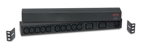 APC, Rack PDU Basic 1U, 16A,208&230V, (10)C13 & (2)C19 (AP9559)