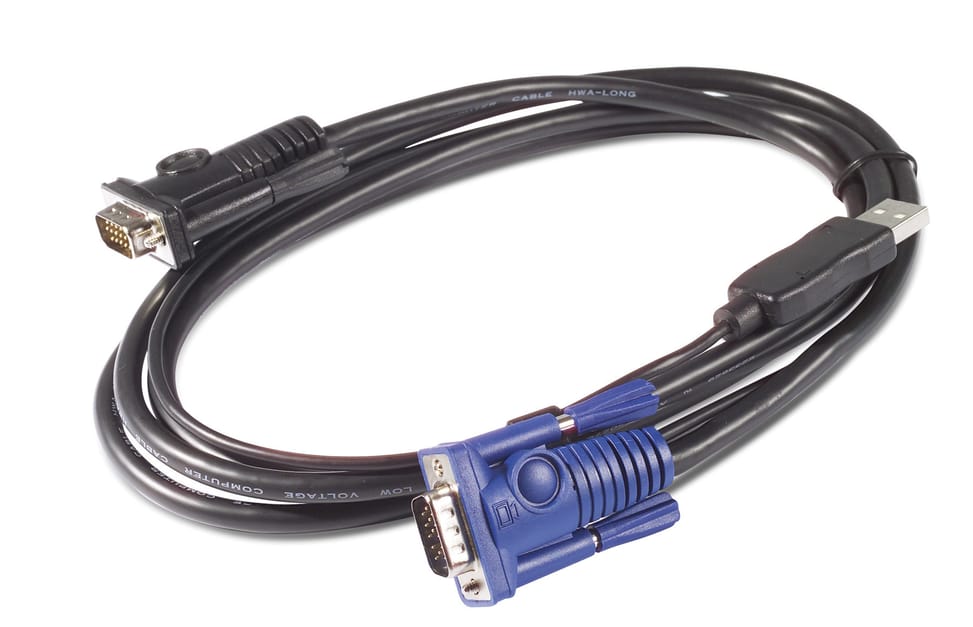 Câble KVM USB APC - 6 pi (1,8 m) (AP5253)