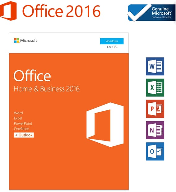 Microsoft Office Home & Business 2016 (T5D-02284)