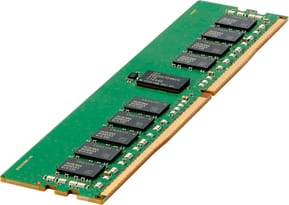 Kit mémoire standard HPE 8 Go (1 x 8 Go) simple face x8 DDR4-2666 CAS-19-19-19 sans mémoire tampon (879505-B21)