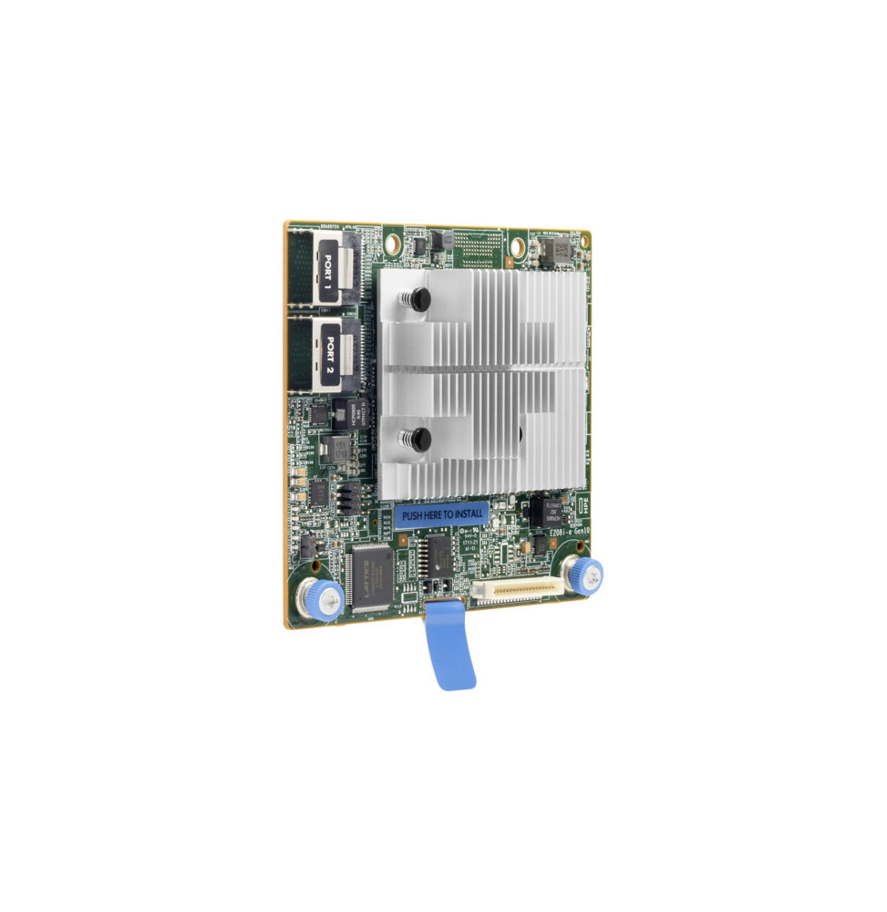 Contrôleur modulaire HPE Smart Array E208i-a SR de 10e génération (8 voies internes/Aucune mémoire cache), 12G SAS (804326)