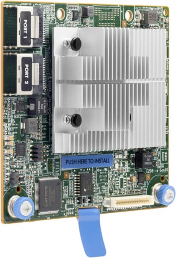 Contrôleur modulaire HPE Smart Array E208i-a SR de 10e génération (8 voies internes/Aucune mémoire cache), 12G SAS (804326-B21)