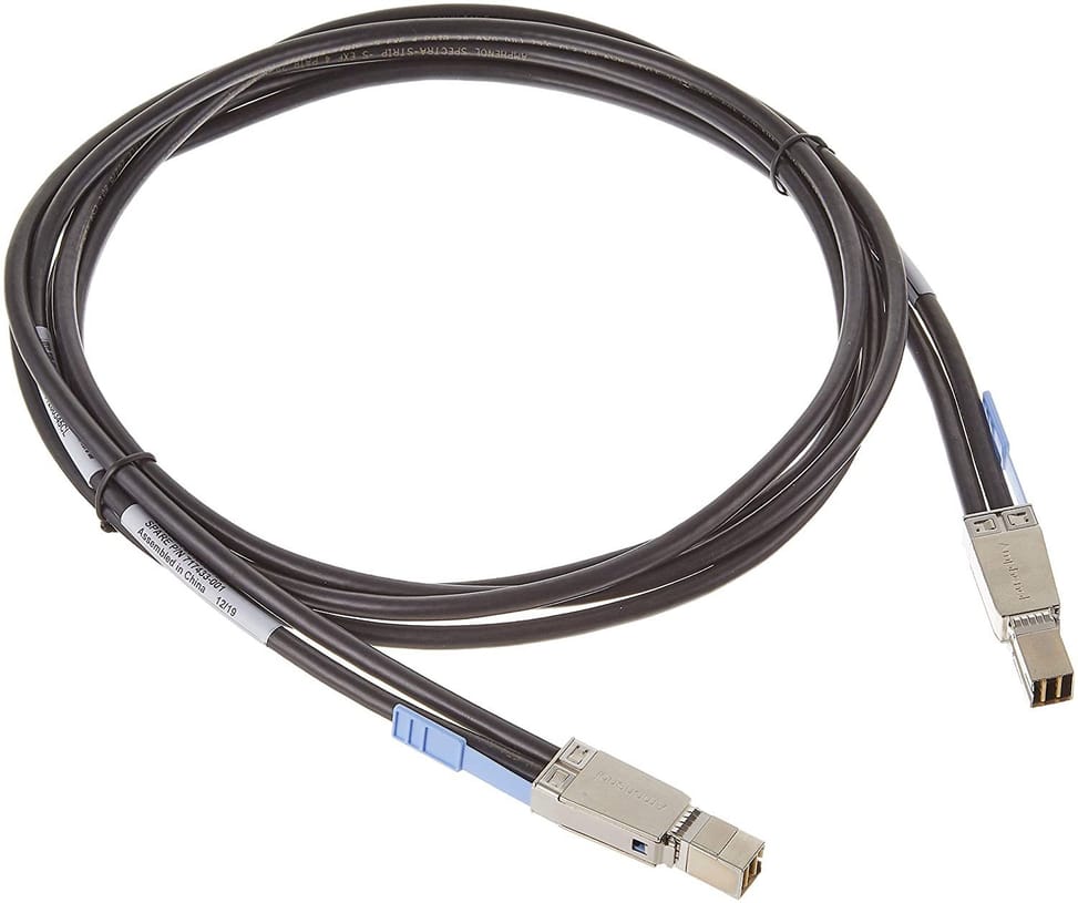 Câble HPE Mini SAS externe haute densité sur Mini SAS, 2,0 m (716197)