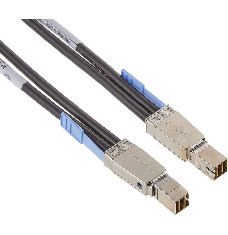 Câble HPE Mini SAS externe haute densité sur Mini SAS, 2,0 m (716197)