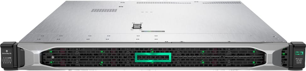 Serveur HPE ProLiant DL380 Gen10 4210, monoprocesseur, 32 Go-R P408i-a, NC 8 disques à petit facteur de forme, module d’alimenta