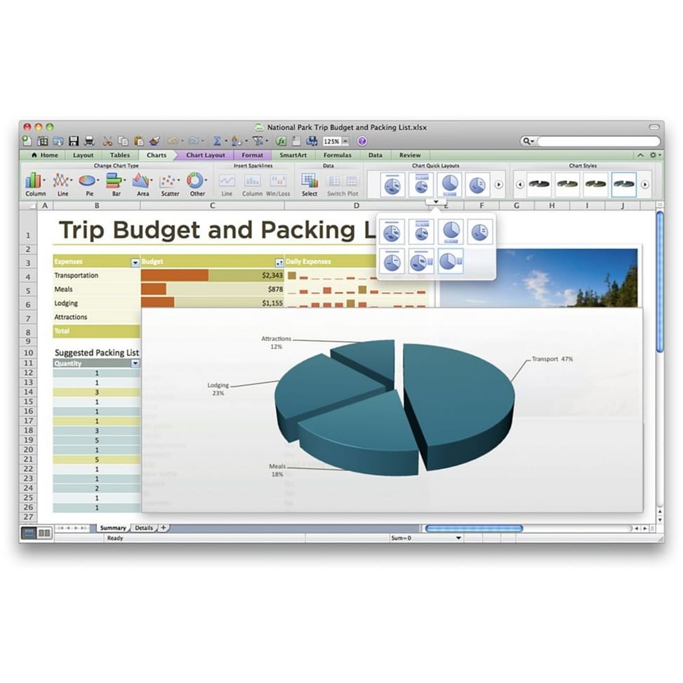 Microsoft Office pour Mac 2011 Home and Student Français DVD (GZA-00138) — image 5