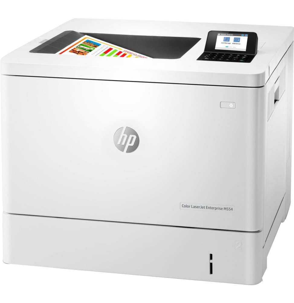 Imprimante Laser Couleur HP LaserJet Enterprise M554dn (7ZU81A)