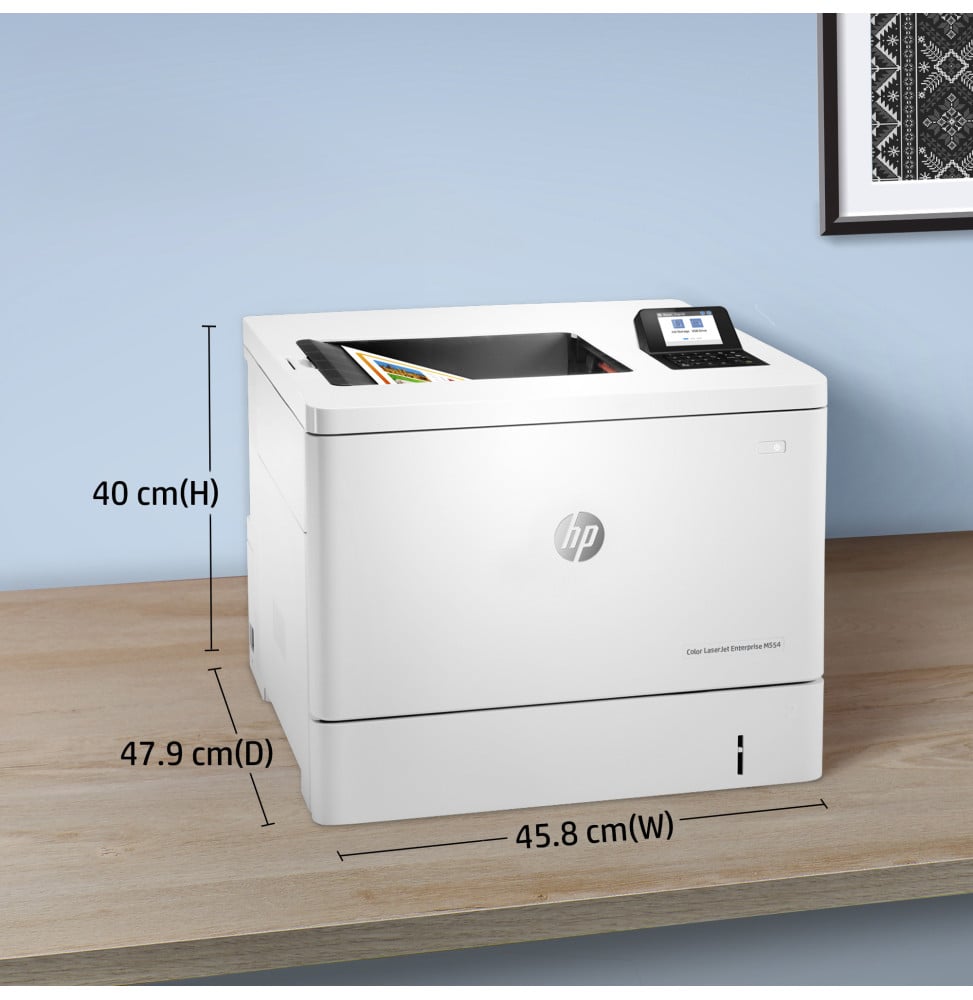 Imprimante Laser Couleur HP LaserJet Enterprise M554dn (7ZU81A)