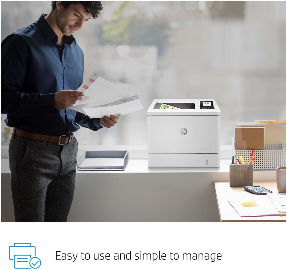 طابعة ليزر ملونة HP LaserJet Enterprise M554dn (7ZU81A) — صورة 9