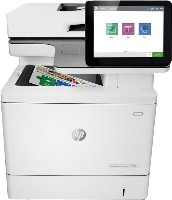 Imprimante Multifonction Laser Couleur HP Color LaserJet Enterprise M578dn (7ZU85A)