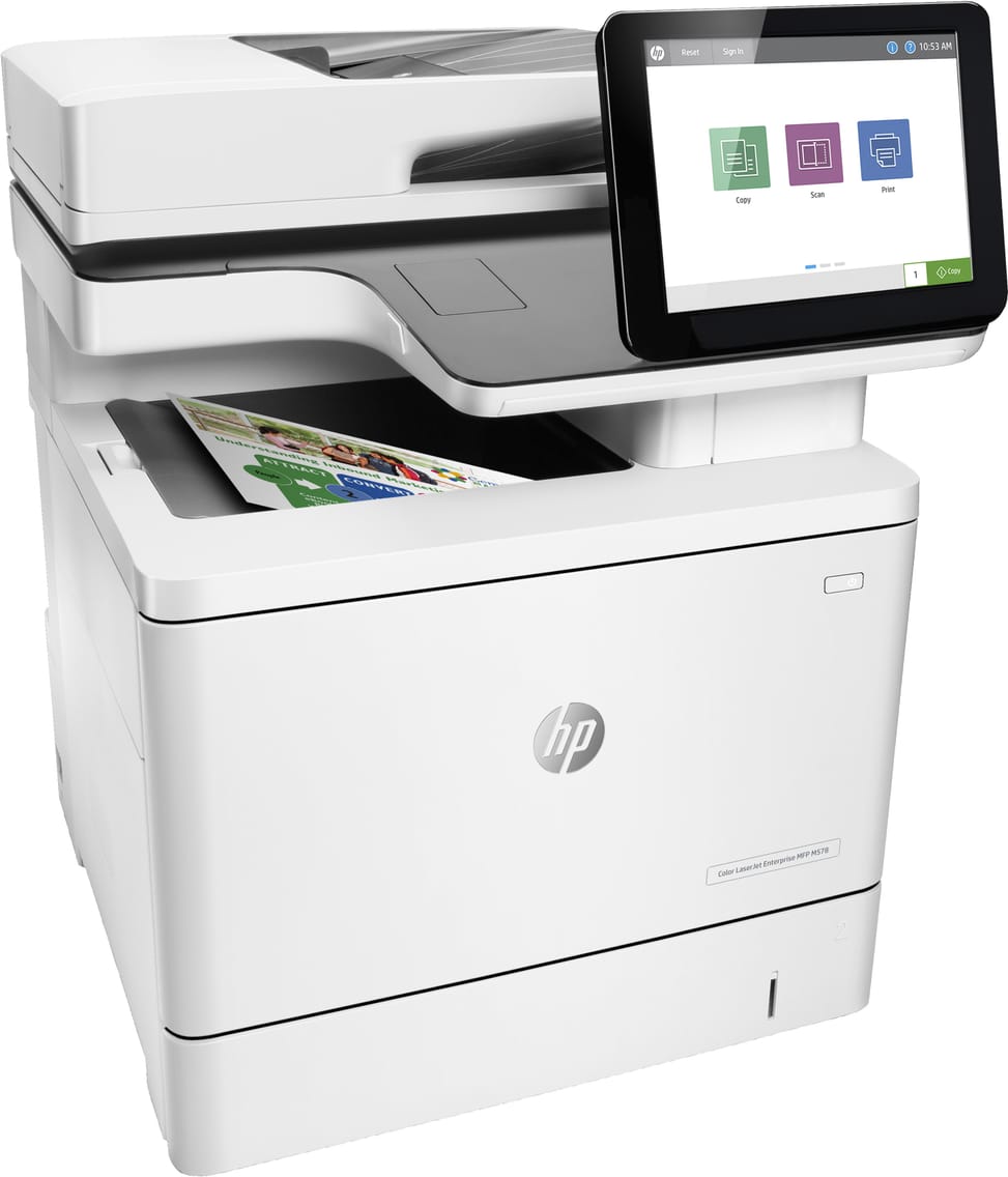 HP Laser M578dn Couleur MFP 3en1 A4 Réseau R/V PPM  (7ZU85A)
