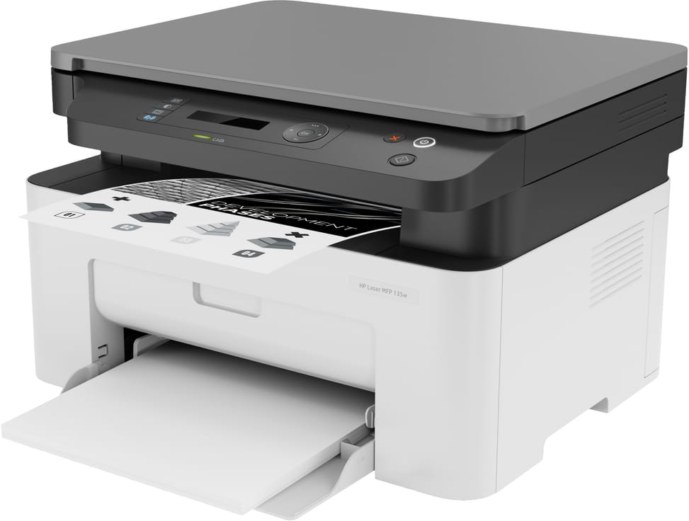 HP Laser 135w Mono MFP 3en1 A4 Wifi PPM B&W 20  (4ZB83A)