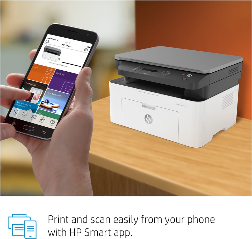 HP Laser 135w Mono MFP 3en1 A4 Wifi PPM B&W 20  (4ZB83A)