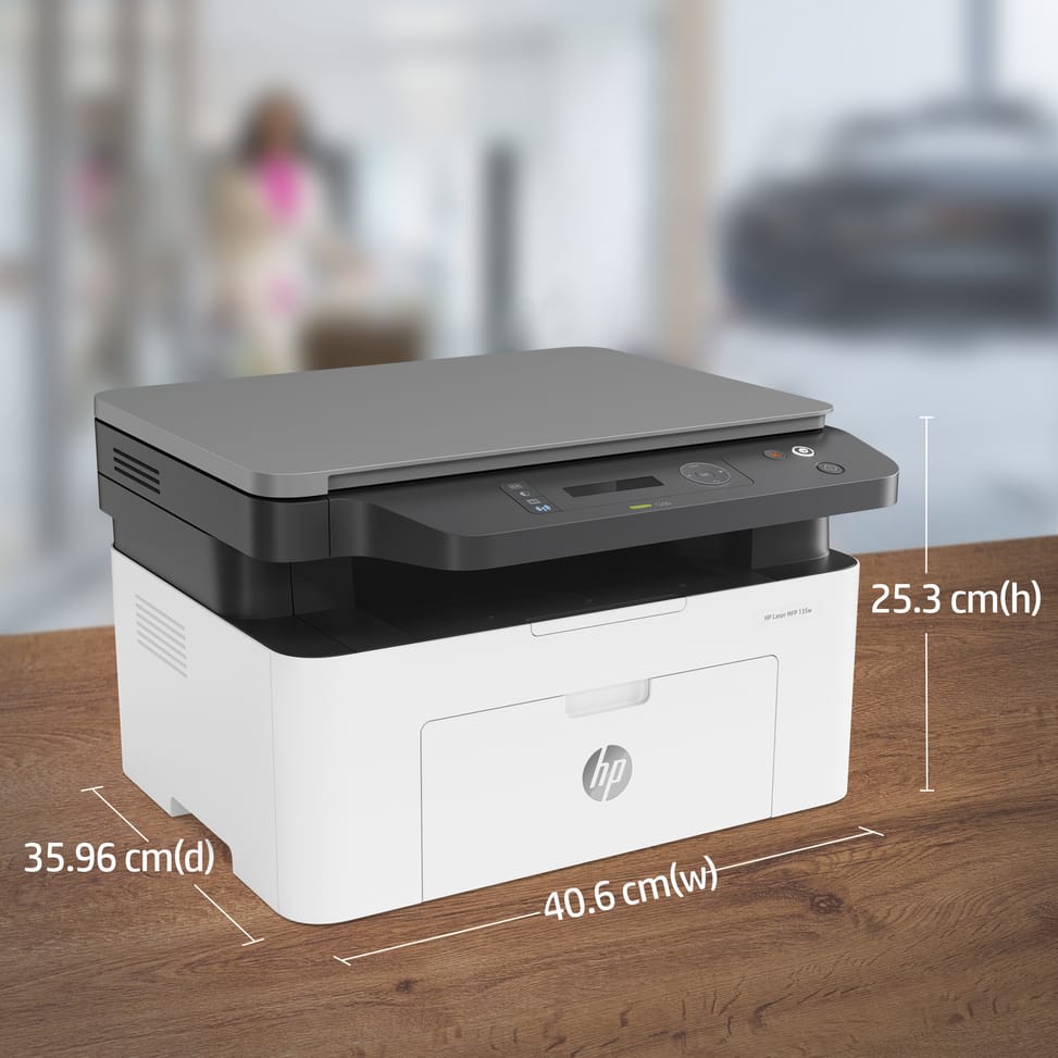 HP Laser 135w Mono MFP 3en1 A4 Wifi PPM B&W 20  (4ZB83A)