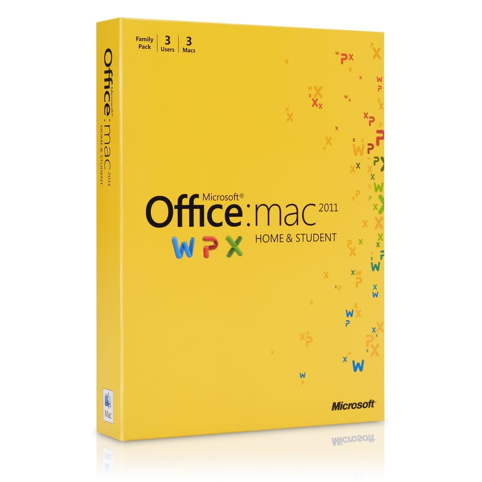 Microsoft Office pour Mac 2011 Home and Student Anglais non-EU/EFTA DVD (GZA-00137) — image 1