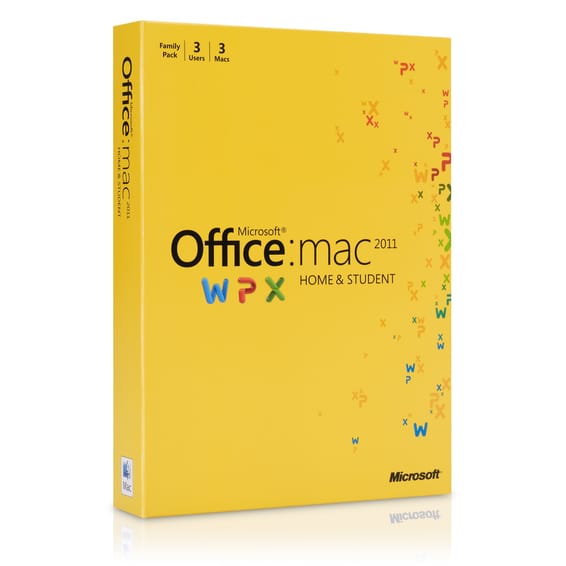 Microsoft Office pour Mac 2011 Home and Student Anglais non-EU/EFTA DVD (GZA-00137)