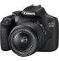 Reflex Canon EOS 2000D + objectif EF-S 18-55mm (2728C002AA)