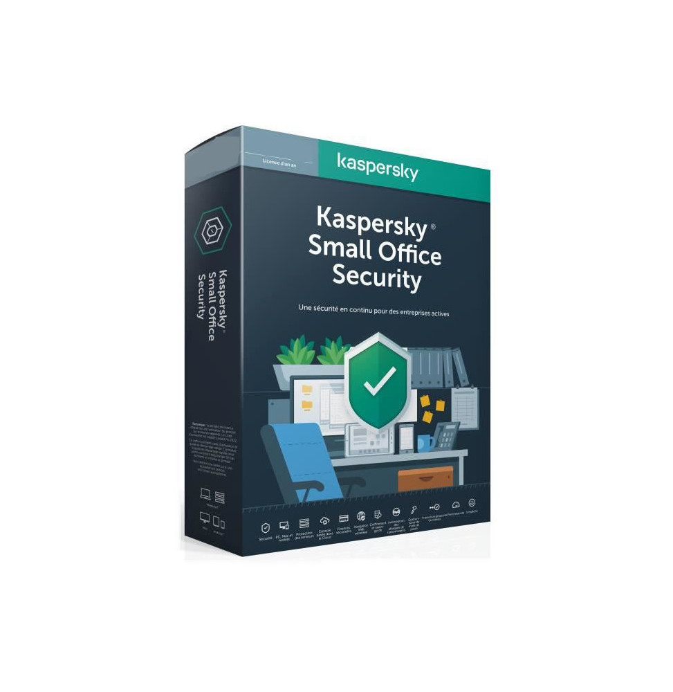 Kaspersky Small Office Security 7.0 | 2 Serveurs / 20 postes Kaspersky Small Office Security 7.0 | 2 Serveurs / 20 postes