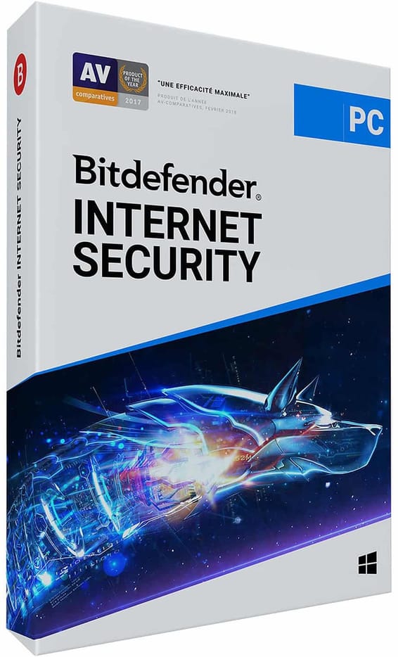 Bitdefender Internet Security - 1 Poste / 1 an