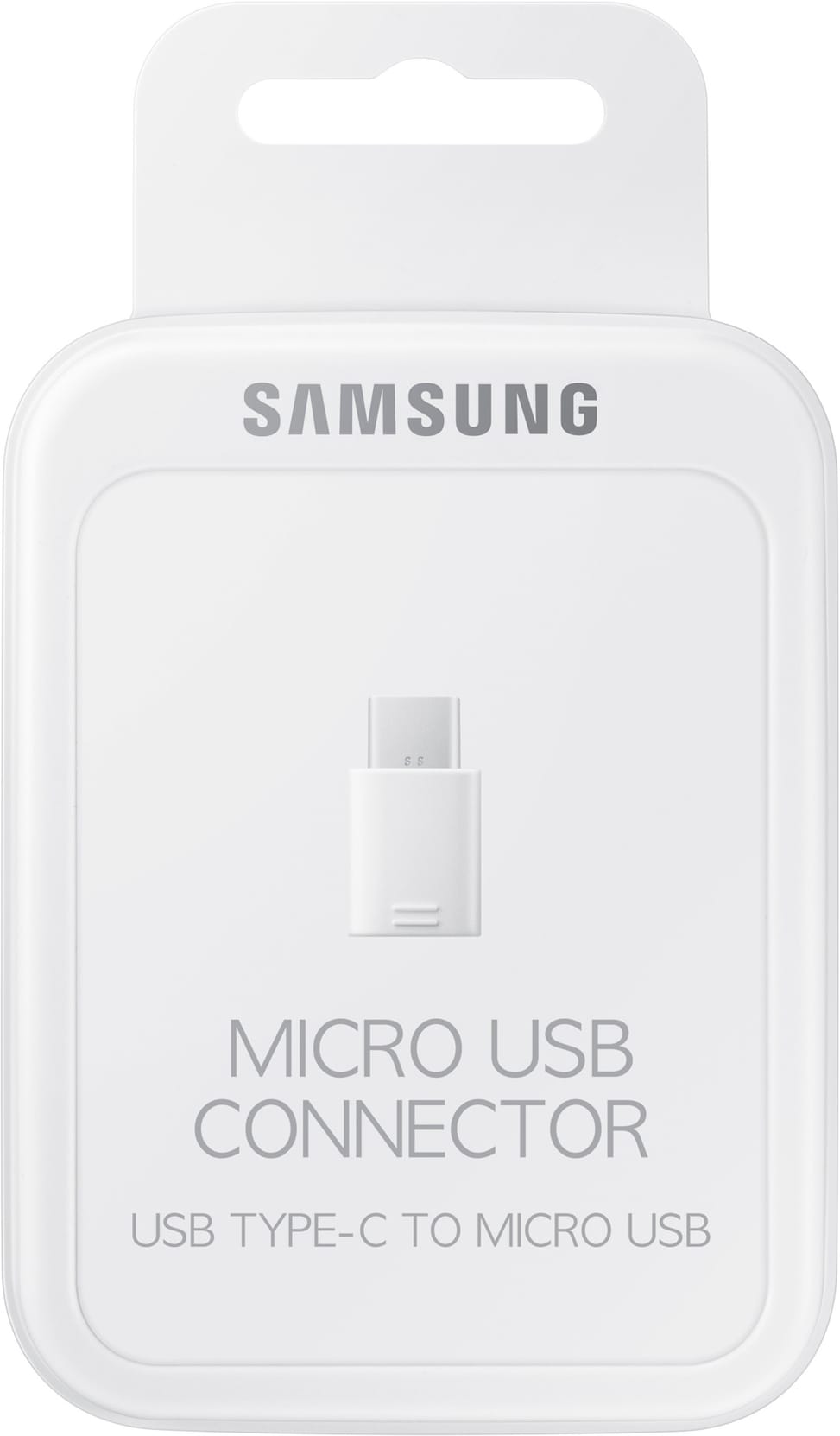Adaptateur Samsung USB C vers Micro USB Blanc