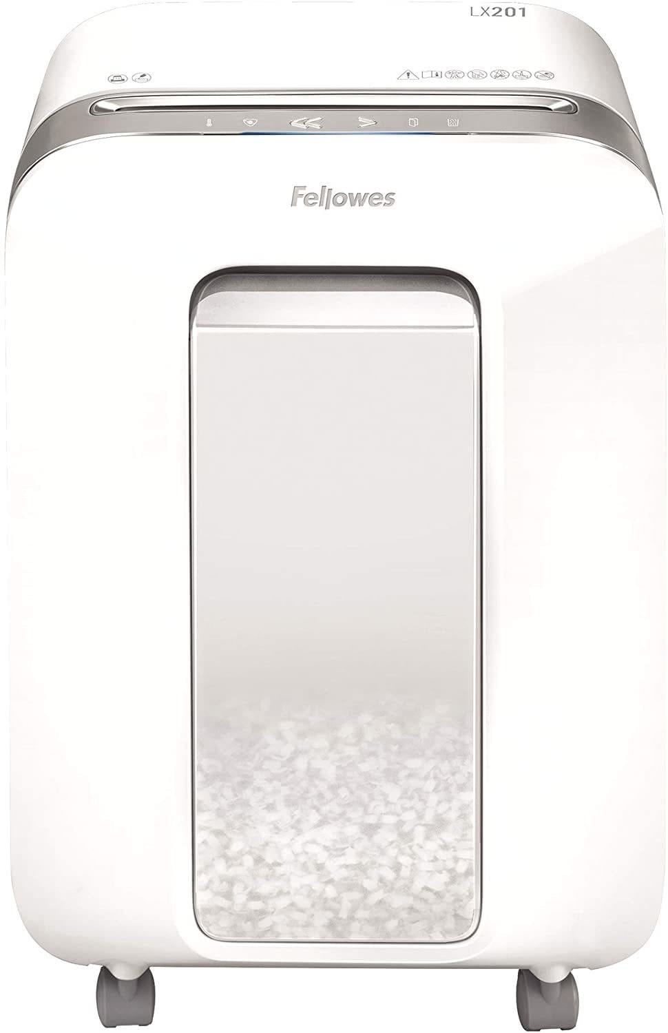 Fellowes Powershred® LX201 Shredder — P-5 Security · 22 L · 12 sheets/pass — image 1