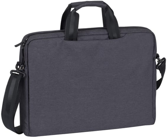Sacoche Rivacase noire à bandoulière Suzuka 7730 pour ordinateurs portables 15.6" (7730 BLACK)