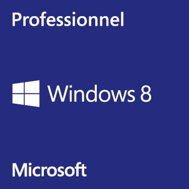 Microsoft Windows 8 Pro Anglais 64 bits - OEM (FQC-05955)