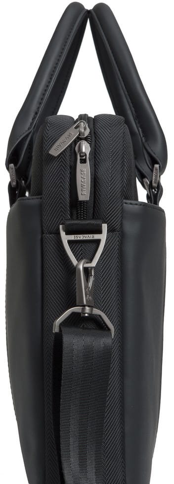 Sacoche Rivacase noire Narita 8135 pour ordinateurs portables 15,6" (8135 Black)