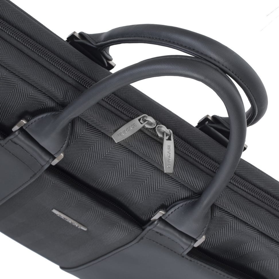 حقيبة Rivacase Narita 8135 سوداء للحواسيب المحمولة 15.6" (8135 Black) — صورة 8