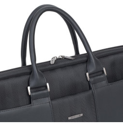 Sacoche Rivacase noire Narita 8135 pour ordinateurs portables 15,6" (8135 Black)