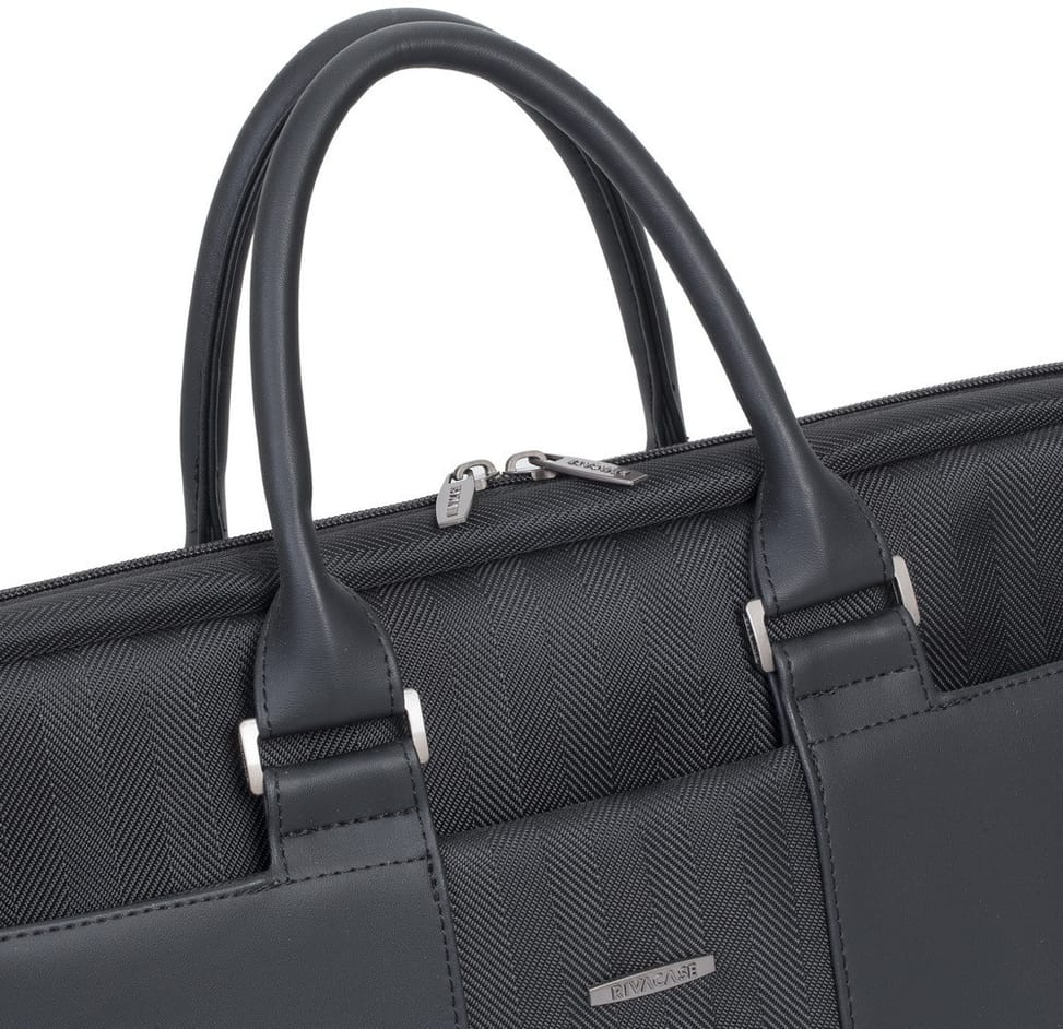 Sacoche Rivacase noire Narita 8135 pour ordinateurs portables 15,6" (8135 Black)