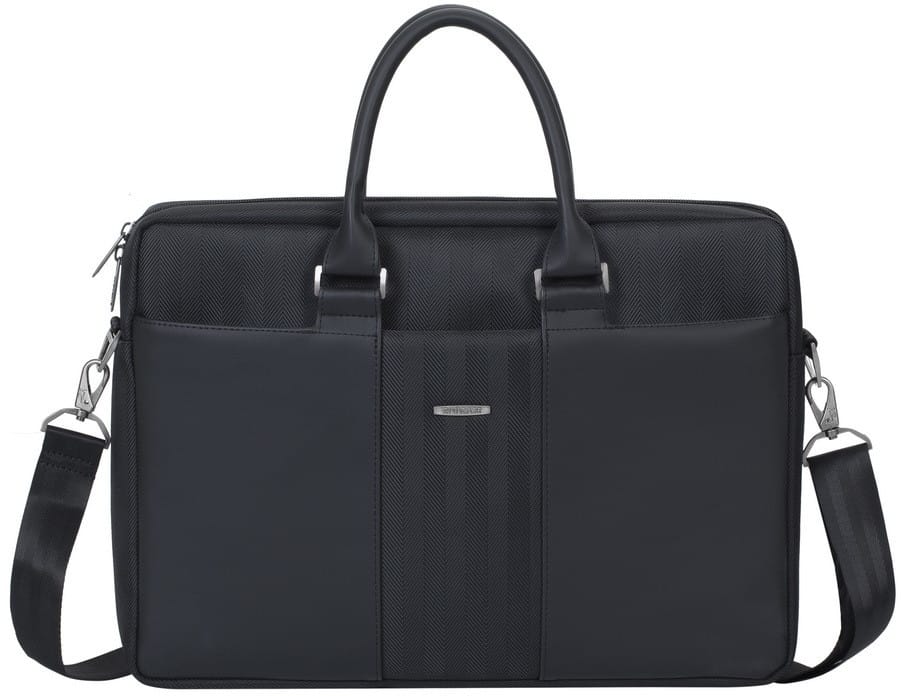 Sacoche Rivacase noire Narita 8135 pour ordinateurs portables 15,6" (8135 Black)