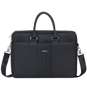 Sacoche Rivacase noire Narita 8135 pour ordinateurs portables 15,6" (8135 Black)