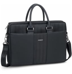 Sacoche Rivacase noire Narita 8135 pour ordinateurs portables 15,6" (8135 Black)