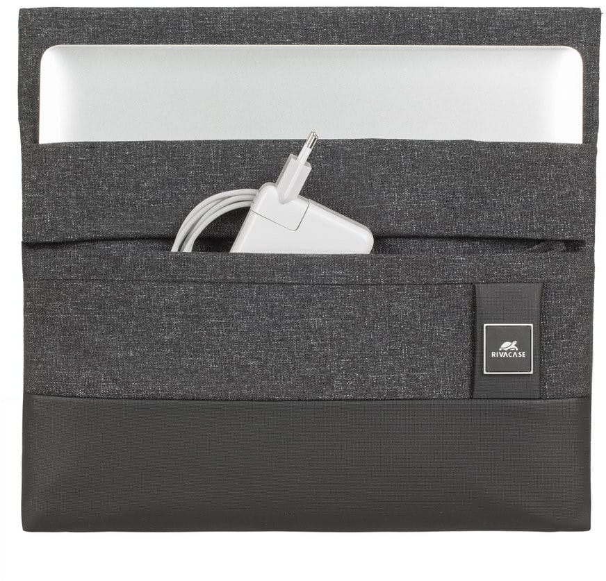 غطاء Rivacase Lantau 8803 بلون أسود مُبرقش لـ MacBook Pro وUltrabook 13.3" (8803 black mélange) — صورة 5