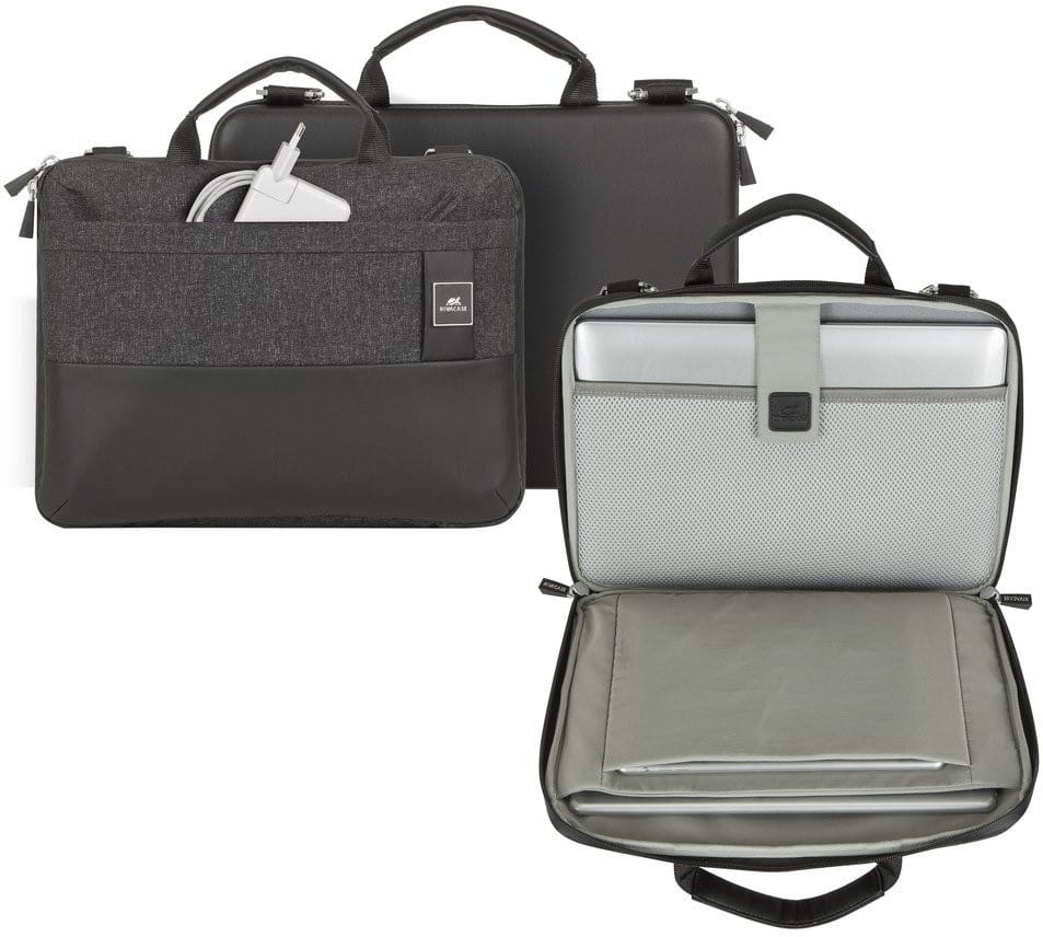 Sacoche Rivacase Lantau 8823 black mélange pour MacBook Pro et Ultrabook 13.3" (8823 black mélange)