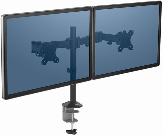 ذراع مزدوج لحمل الشاشة Fellowes Reflex (8502601)