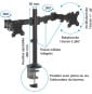 Bras porte-écran double - Reflex (F8502601)