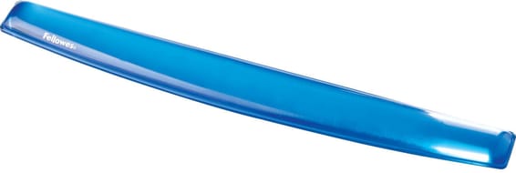 Repose-poignets clavier Fellowes Gel Crystal™ Bleu (9113709)