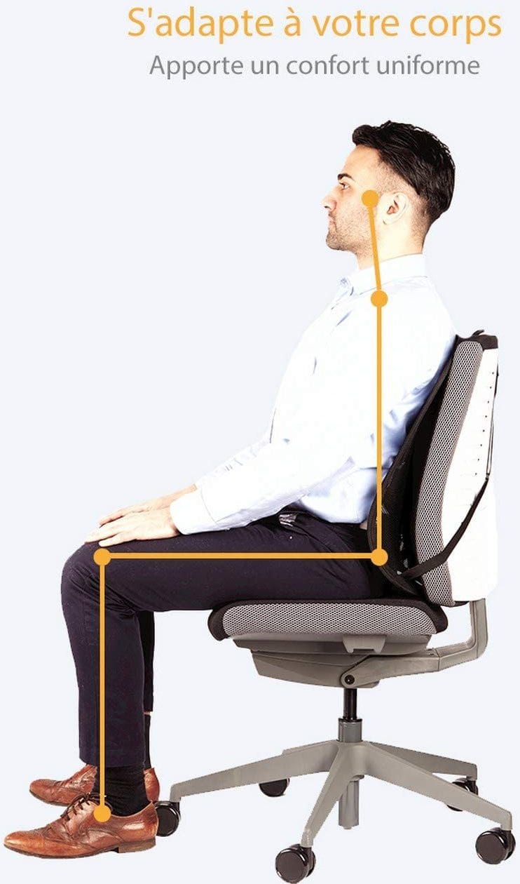 Fellowes Office Suites™ Mesh Back Support (9191301) — image 2