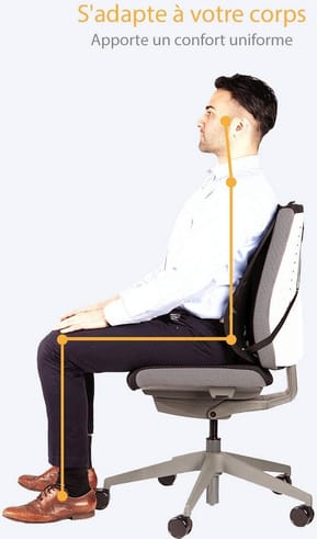 Support dorsal en maille Fellowes Office Suites™ (9191301) — image 2