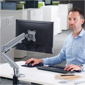 Bras porte-écran simple Fellowes Eppa™ - Argent (9683001) — image 3