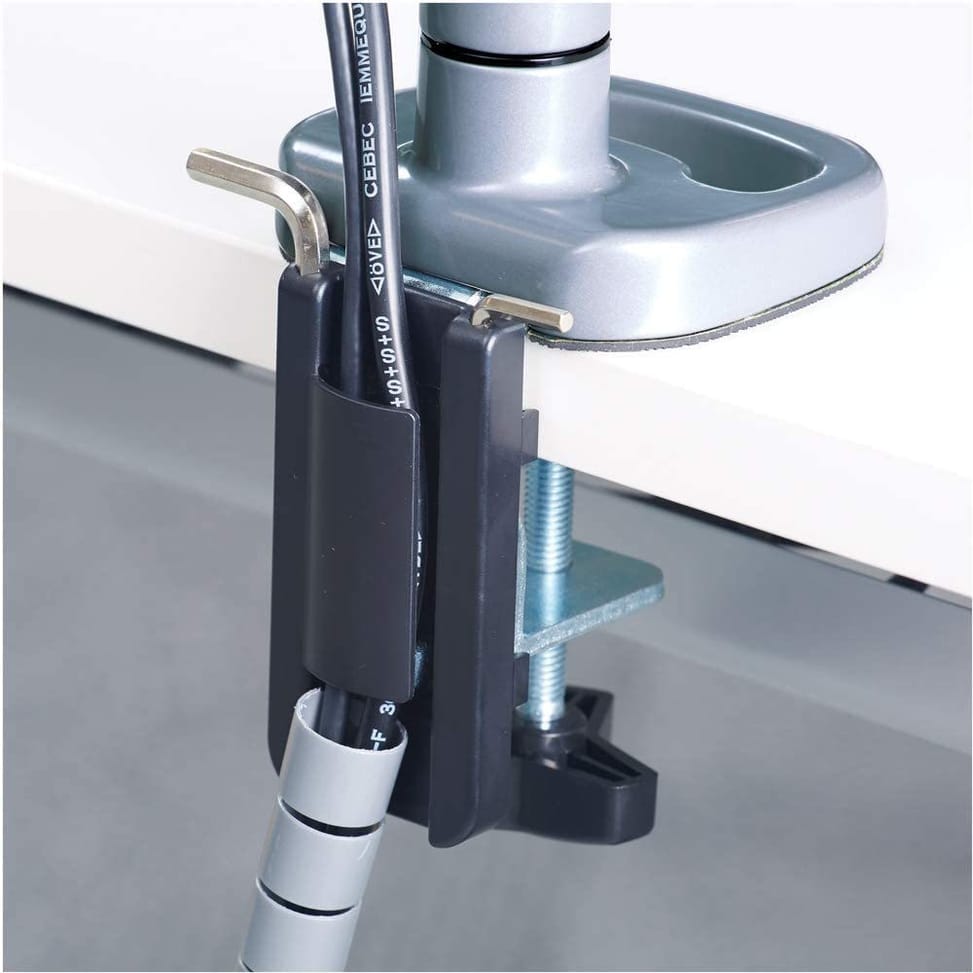 Fellowes Eppa™ Single Monitor Arm - Silver (9683001) — image 6
