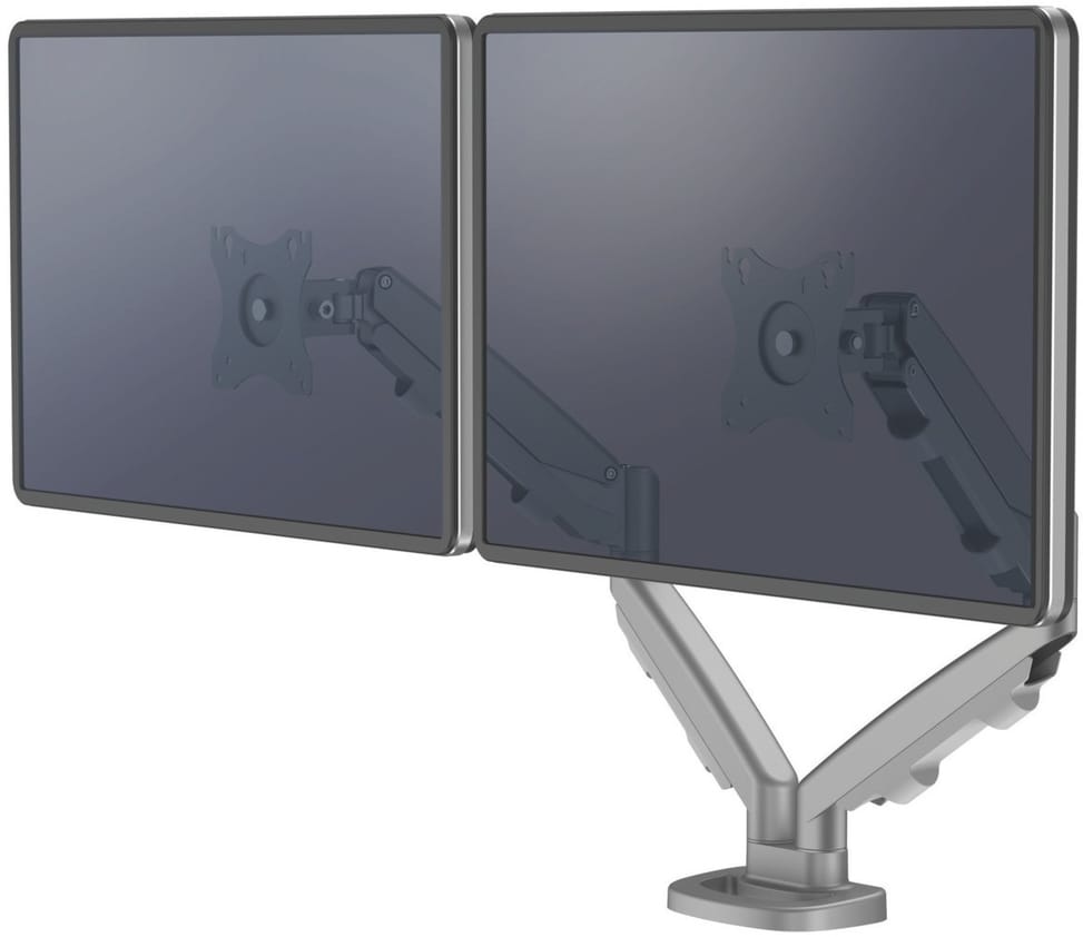 Bras porte-écrans double Eppa™ - Noir (F9683301)