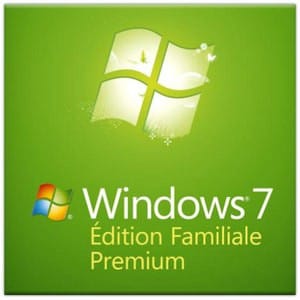 Microsoft Windows 7 Familiale Premium SP1 Français 32 bits - OEM (GFC-02079)