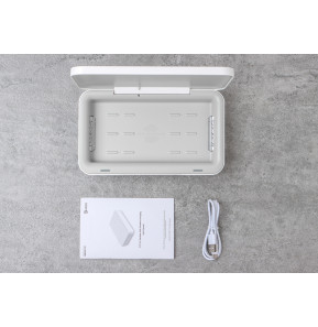 Boîtier de stérilisation UV Samsung avec charge sans fil