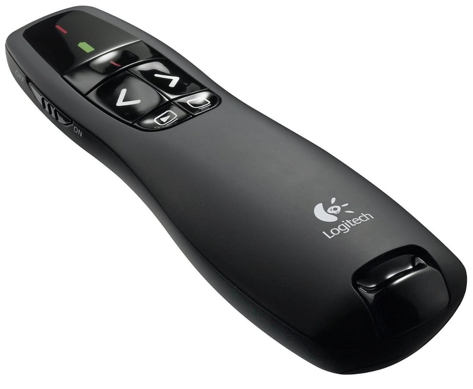 Logitech Wireless Presenter R400 - Télécommande de présentation